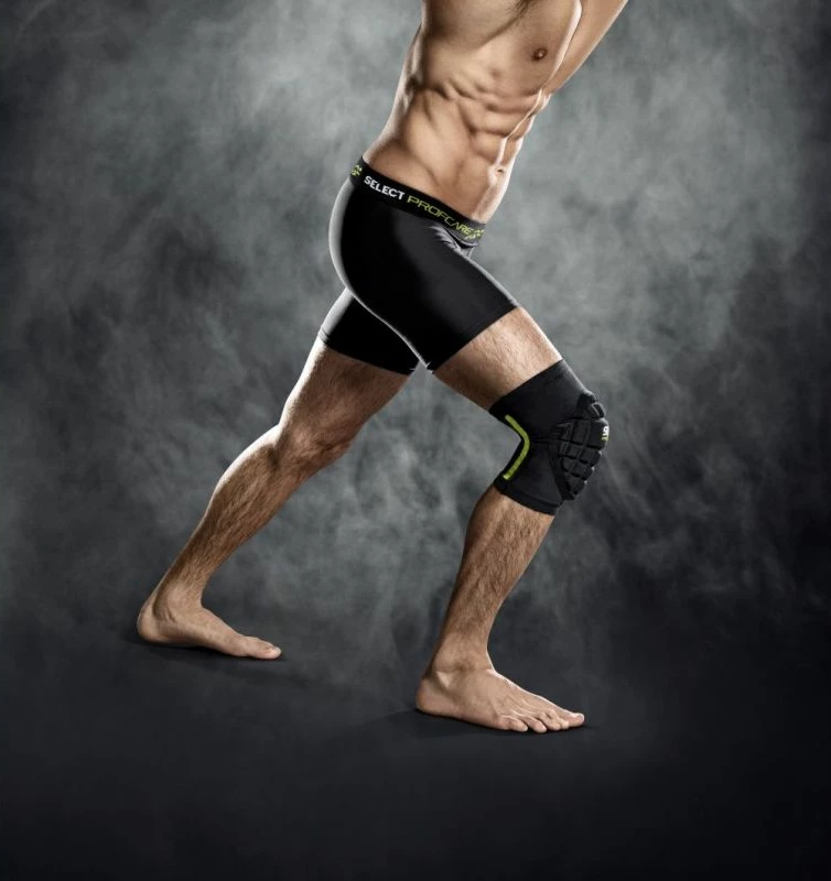 Mbështjellës për gju të markës Select, për meshkuj dhe femra, ngjyrë e zezë