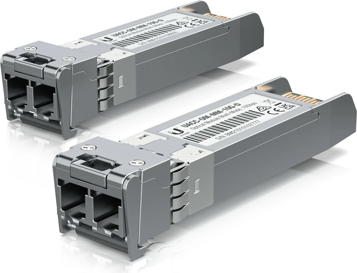 Modul optik Ubiquiti UACC-OM-MM-10G-D-20, 10000 Mbit/s, SFP, LC, 300 m, 850 nm
