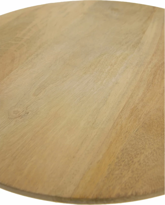 Tavolinë anësore PILEA 46, natyrale e bardhë, 46x46x58