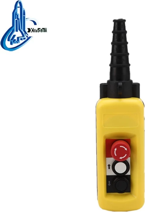 Taster me kuti XCD-61P, 2 butona komandues + 1 emergjent