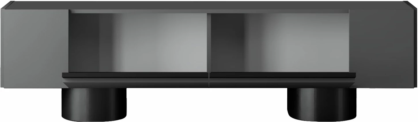 Komodë TV Hanah Home, bohem, antracit, e zezë