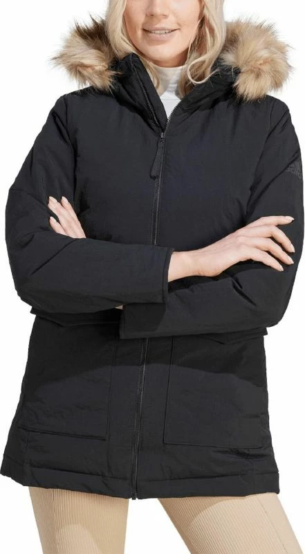 Jakne adidas për femra, të zeza