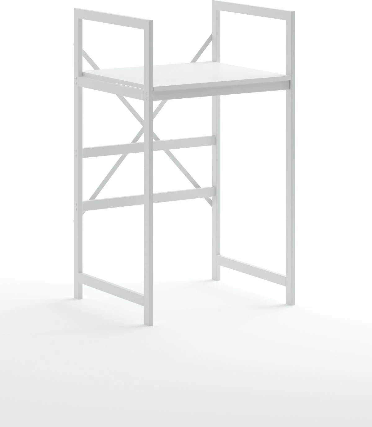 Dollap për lavatriçe, ngjyrë e bardhë, Skye Decor, C7