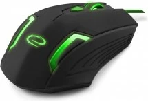 Esperanza MX205 Fighter mouse USB Type-A Optical 2400 DPI Djathtas