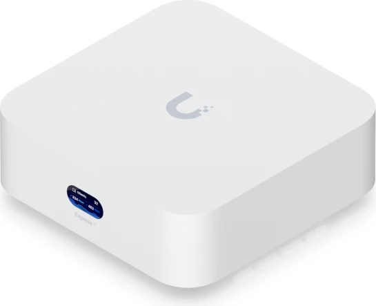 Router Ubiquiti UniFi Express 7 UX7, WiFi 7, 10GbE WAN, 2.5GbE LAN, i bardhë