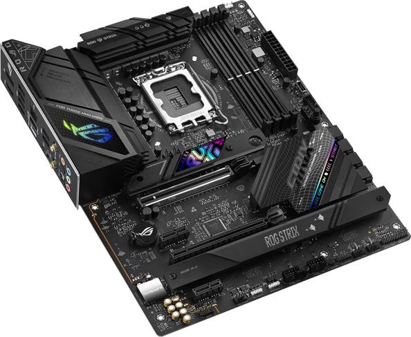 Pllakë amë ASUS ROG STRIX B760-F Gaming WiFi, LGA1700, ATX, DDR5, 3x M.2, PCIe 5.0, 2.5GbE, WiFi 6E, Bluetooth 5.3