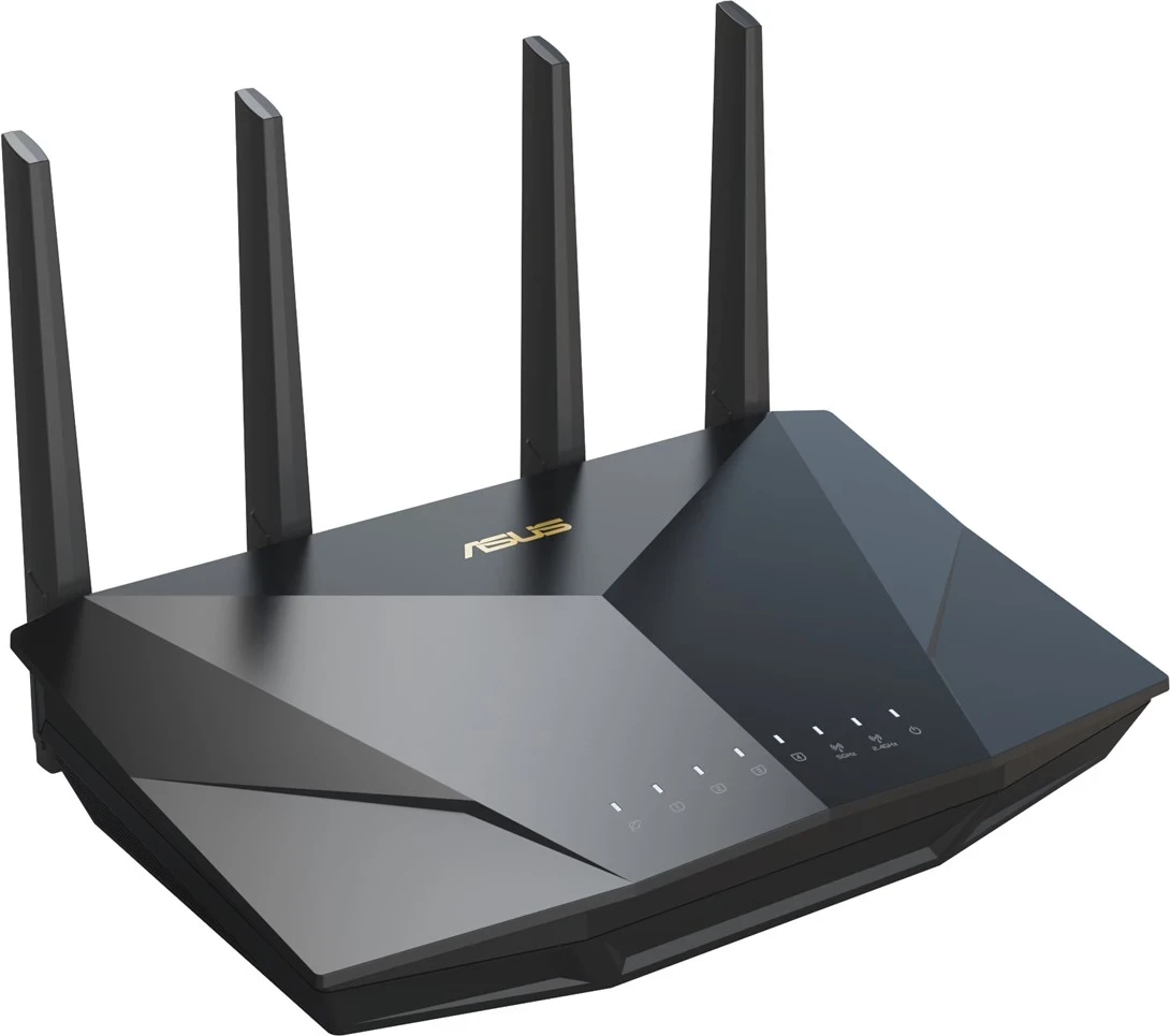 Ruter pa tela ASUS RT-AX5400, Gigabit Ethernet, Dual-band (2.4 GHz / 5 GHz), i zi
