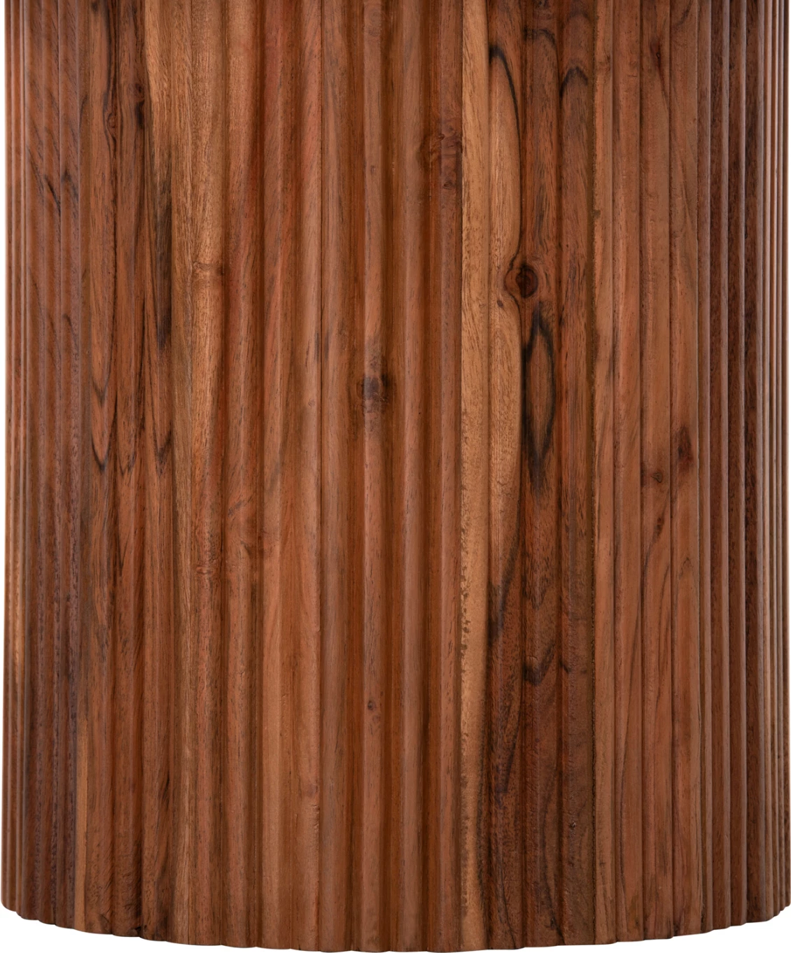 Tavolinë kafeje rrethore RAJJEH FH9693 dru akacie ngjyrë natyrale Φ60x45Hcm