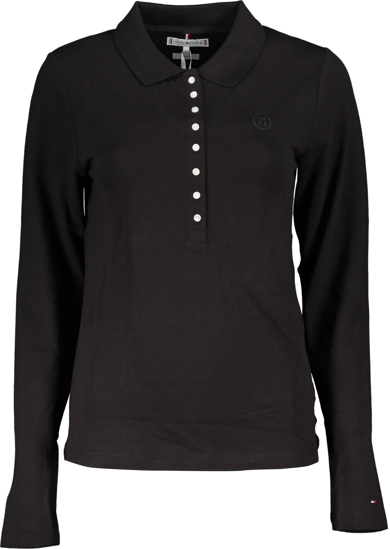 Maicë polo TOMMY HILFIGER femra, e zezë