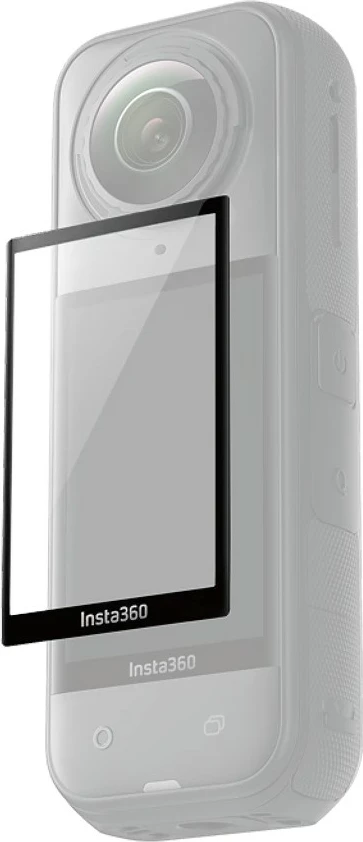 Mbrojtës ekrani Insta360 X5, xham i temperuar, i zi/transparente
