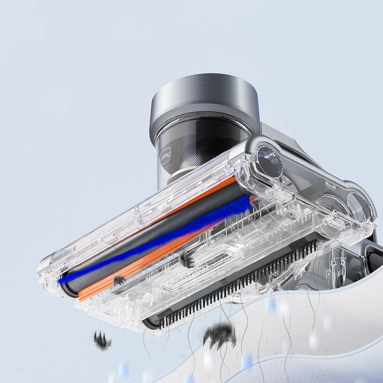 Fshesë me korrent JIMMY BX7, 600W, 15kPa, UV & ultratinguj, argjendtë/zezë