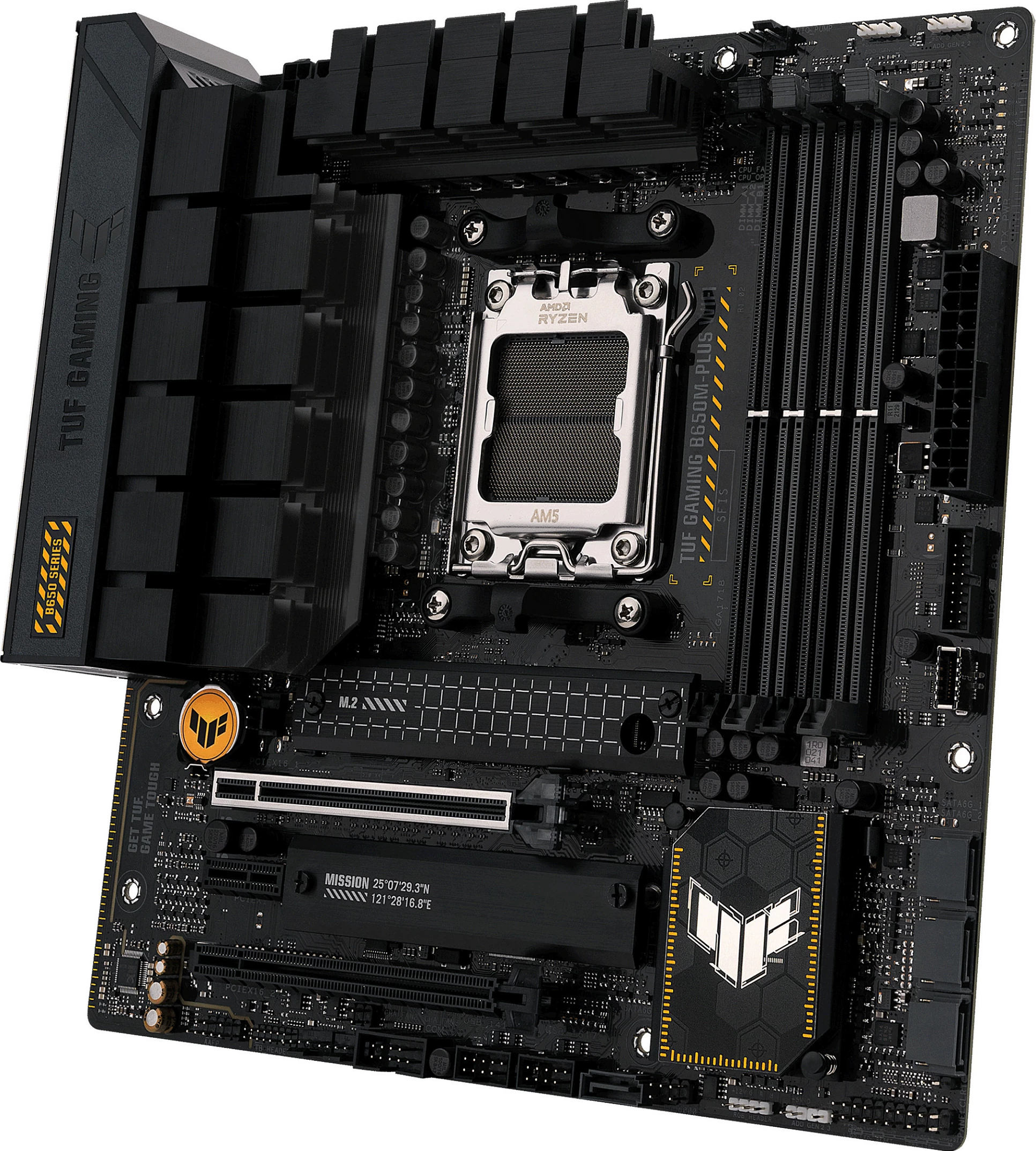 Pllakë amë ASUS TUF GAMING B650M-PLUS WIFI, Socket AM5, DDR5, 128 GB, micro ATX