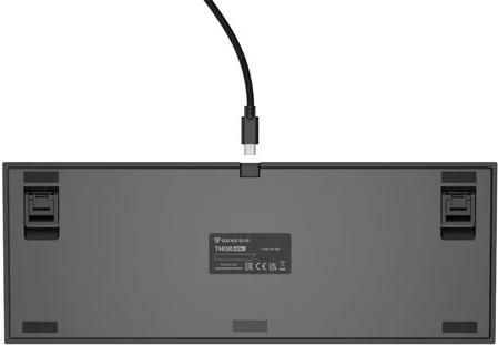 Tastierë Genesis Thor 404 TKL, RGB, Kailh Box Brown, e zezë