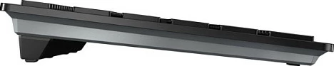 Tastierë Cherry KW 9100 SLIM, wireless RF + Bluetooth, QWERTZ (CH), me numpad, e zezë
