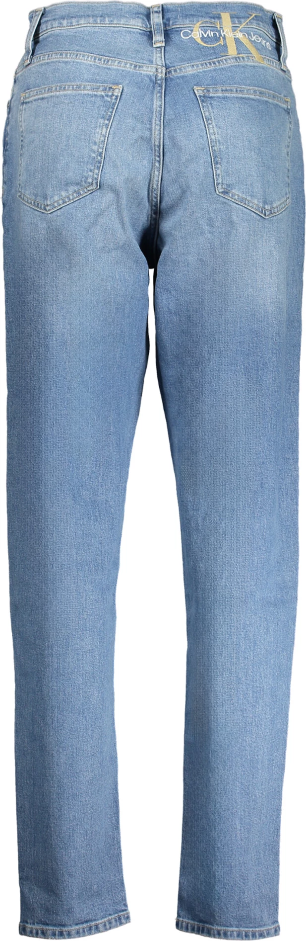 Pantallona xhins Calvin Klein mom jeans femra, të kaltërta [Madhësia: W31 L32]