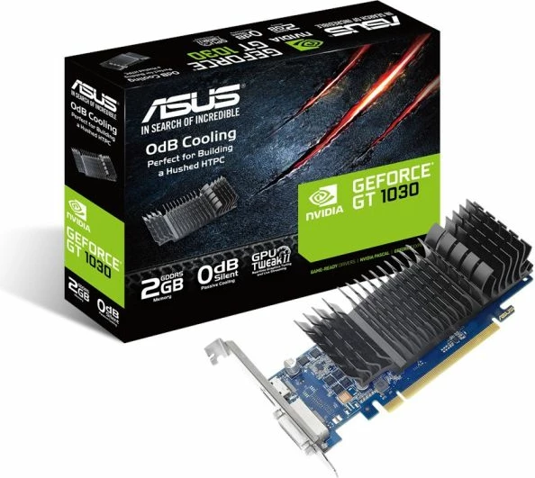Kartë grafike ASUS GeForce GT 1030 GT1030-SL-2G-BRK 2GB GDDR5 Low Profile