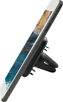 Mbajtës celulari LogiLink magnetik për ventilim të makinës, i zi
