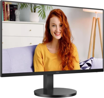 Monitor AOC U27B3AF 27\" UHD 4K IPS 60Hz HDR10, Adaptive Sync, 2x HDMI, DisplayPort, altoparlantë, i zi