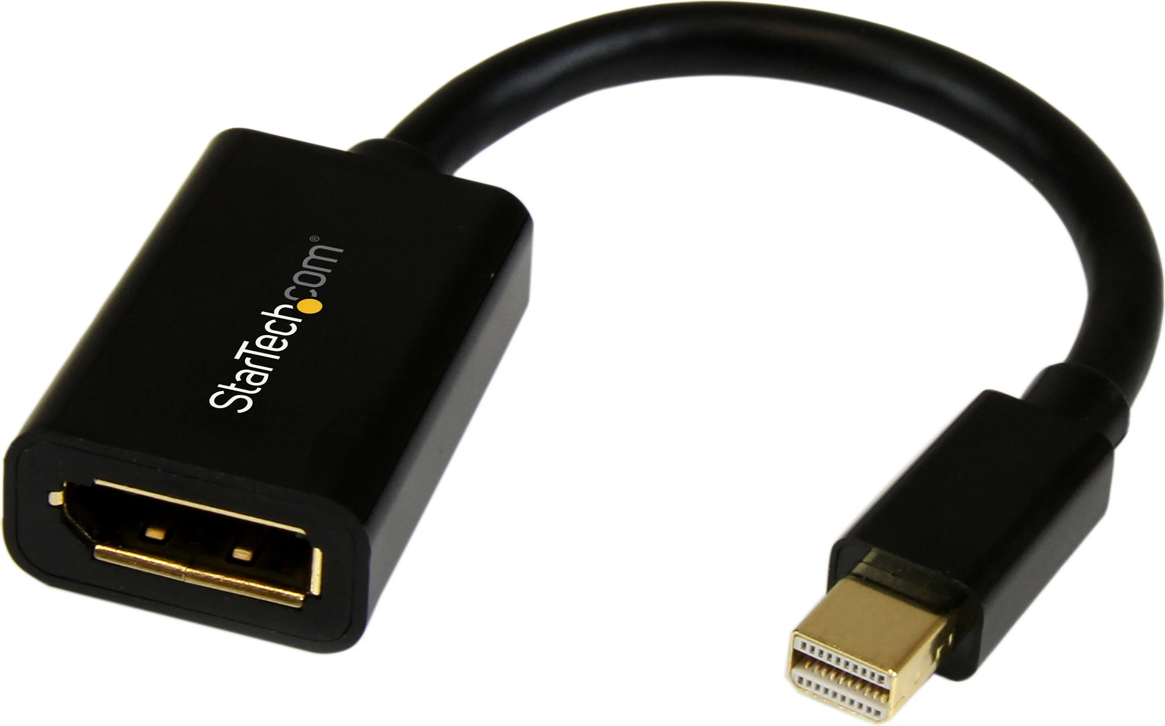 Adapter kabllo StarTech Mini DisplayPort në DisplayPort, DP 1.2, 15.2 cm, e zezë