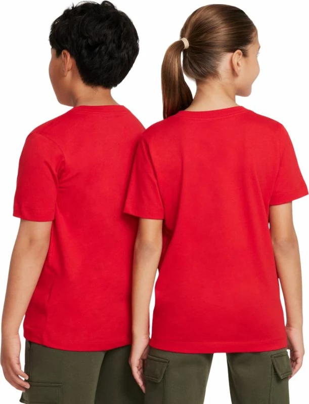 Maicë fëmijë Nike Sportswear FZ5177 657, e kuqe