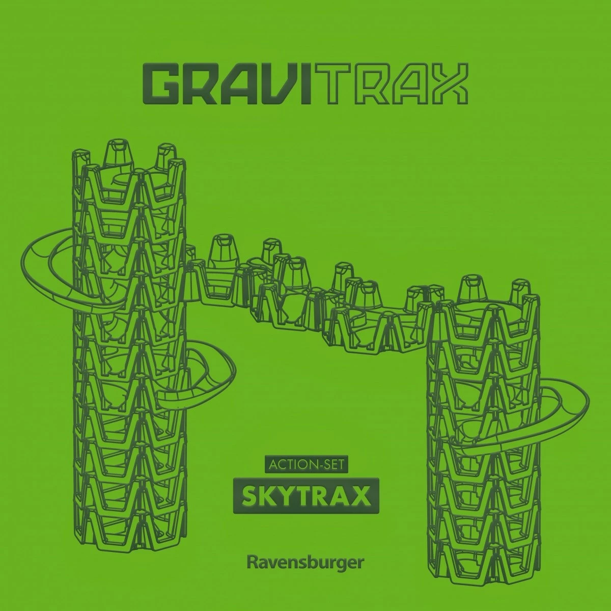 Set ndërtimi Gravitrax Skytrax M Starter, Ravensburger, 122 pjesë