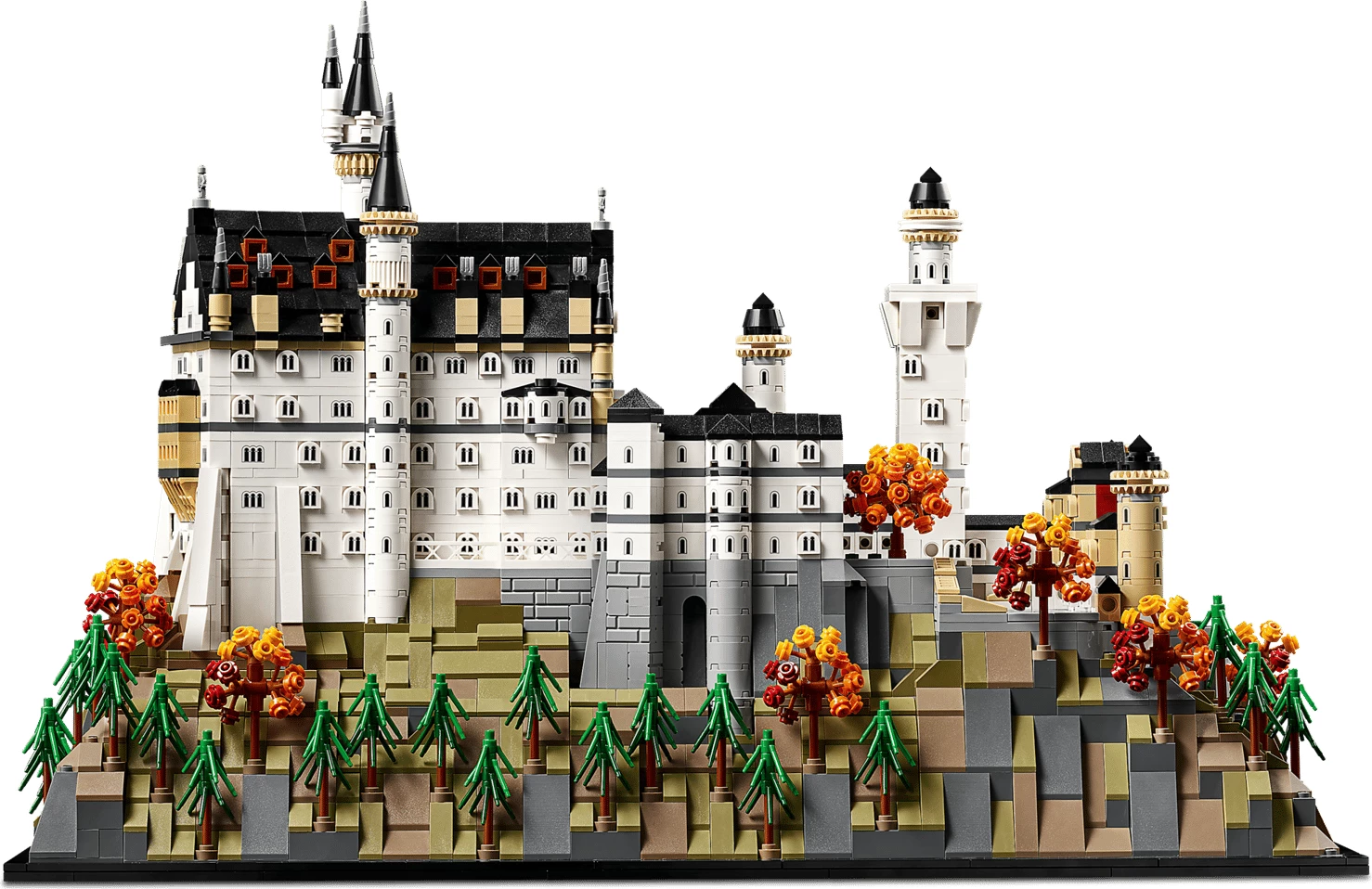 Set LEGO Architecture, LEGO Neuschwanstein Castle 21063, 3455 copë, 18+