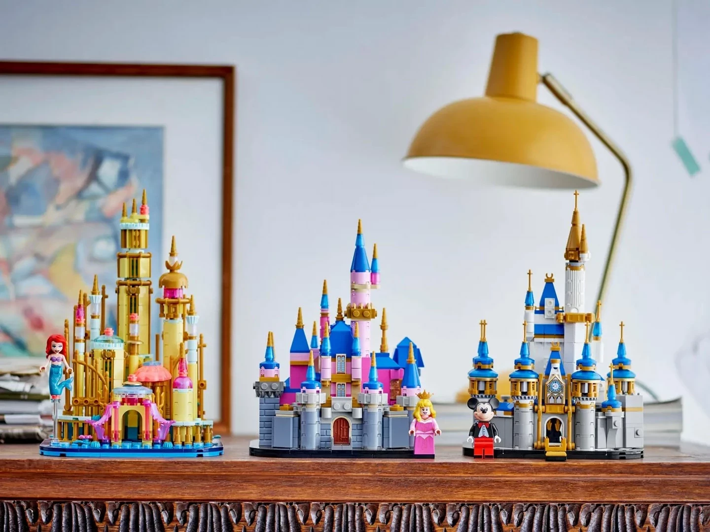 Set LEGO Disney Mini Sleeping Beauty Castle 40720, 528 pjesë, me minifigurë