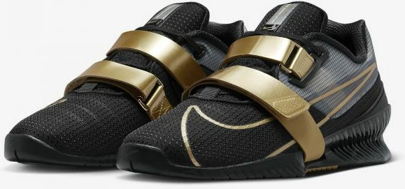 Atlete për meshkuj Nike Romaleos 4, të zeza me ari [Madhësia: 42]