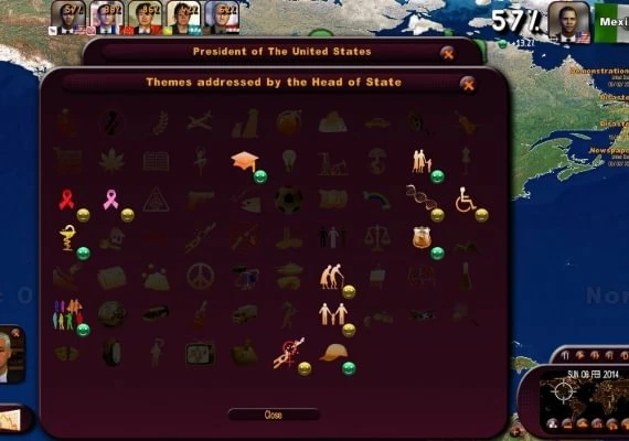 Masters of the World: Geopolitical Simulator 3 EN/DE/FR/IT/RU/ZH/ES Global