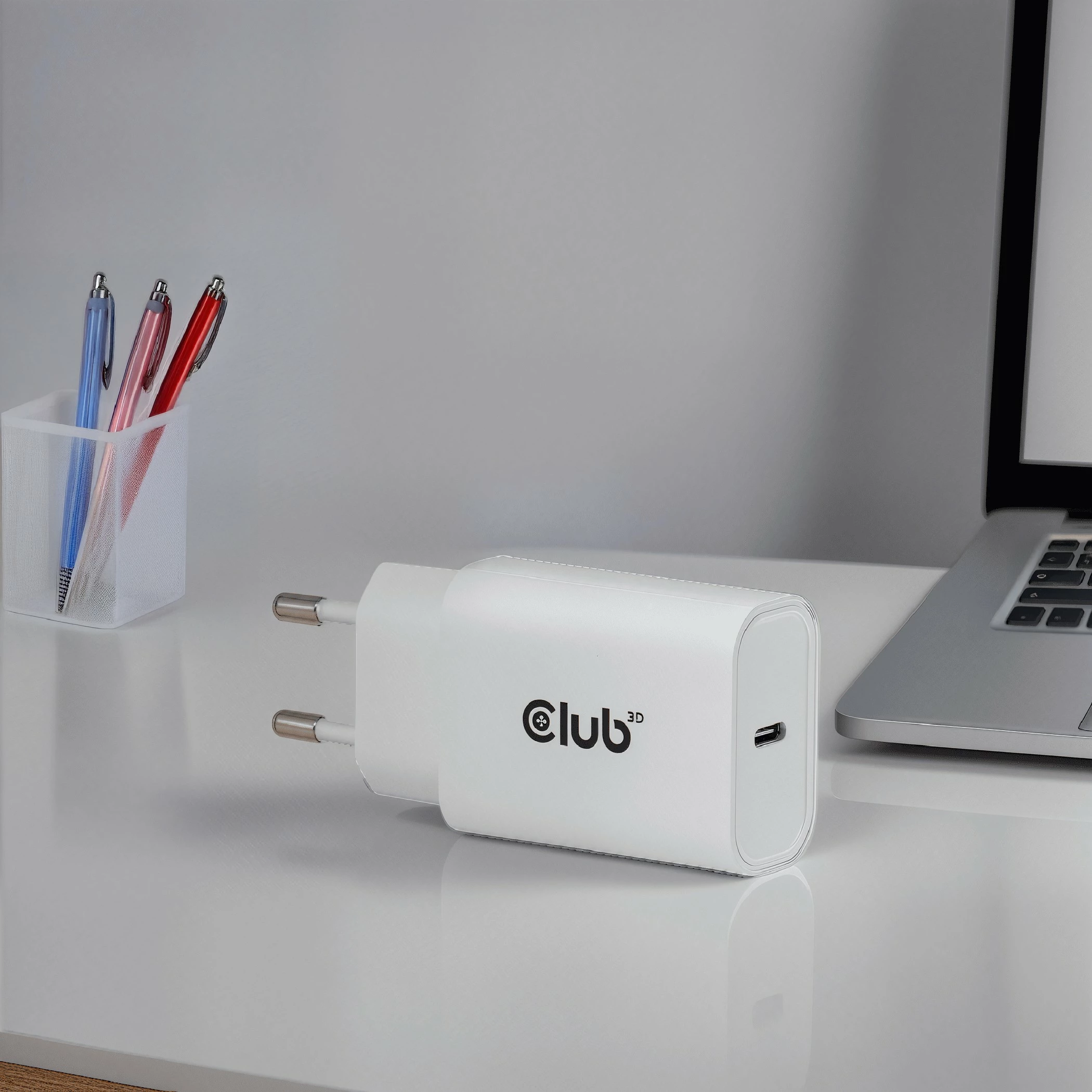 Karikues USB-C Club3D CAC-3020 30W, 2 copë, i bardhë