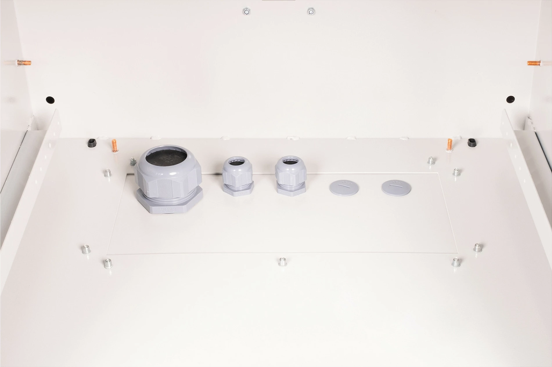 Kasë murale Digitus, për pajisje rrjeti, ngjyrë e bardhë