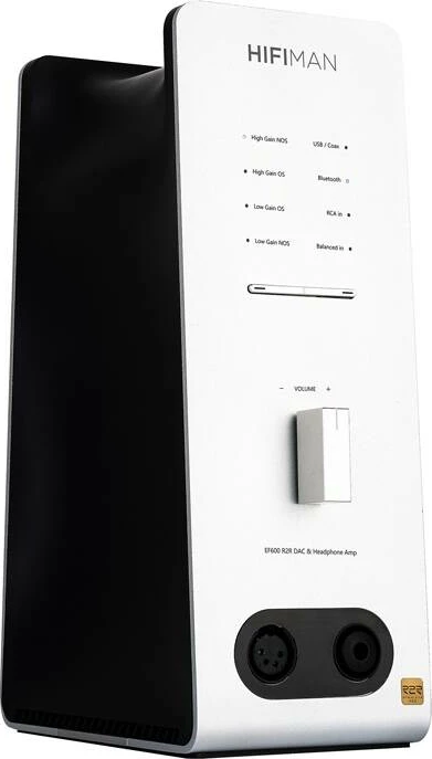 Amplifikator kufjesh HiFiMAN EF600 Amp me DAC të integruar, i bardhë