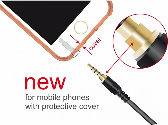 Kabllo audio DeLOCK 85607, jack 3.5mm mashkull-mashkull (1 këndor), 0.5 m, e zezë