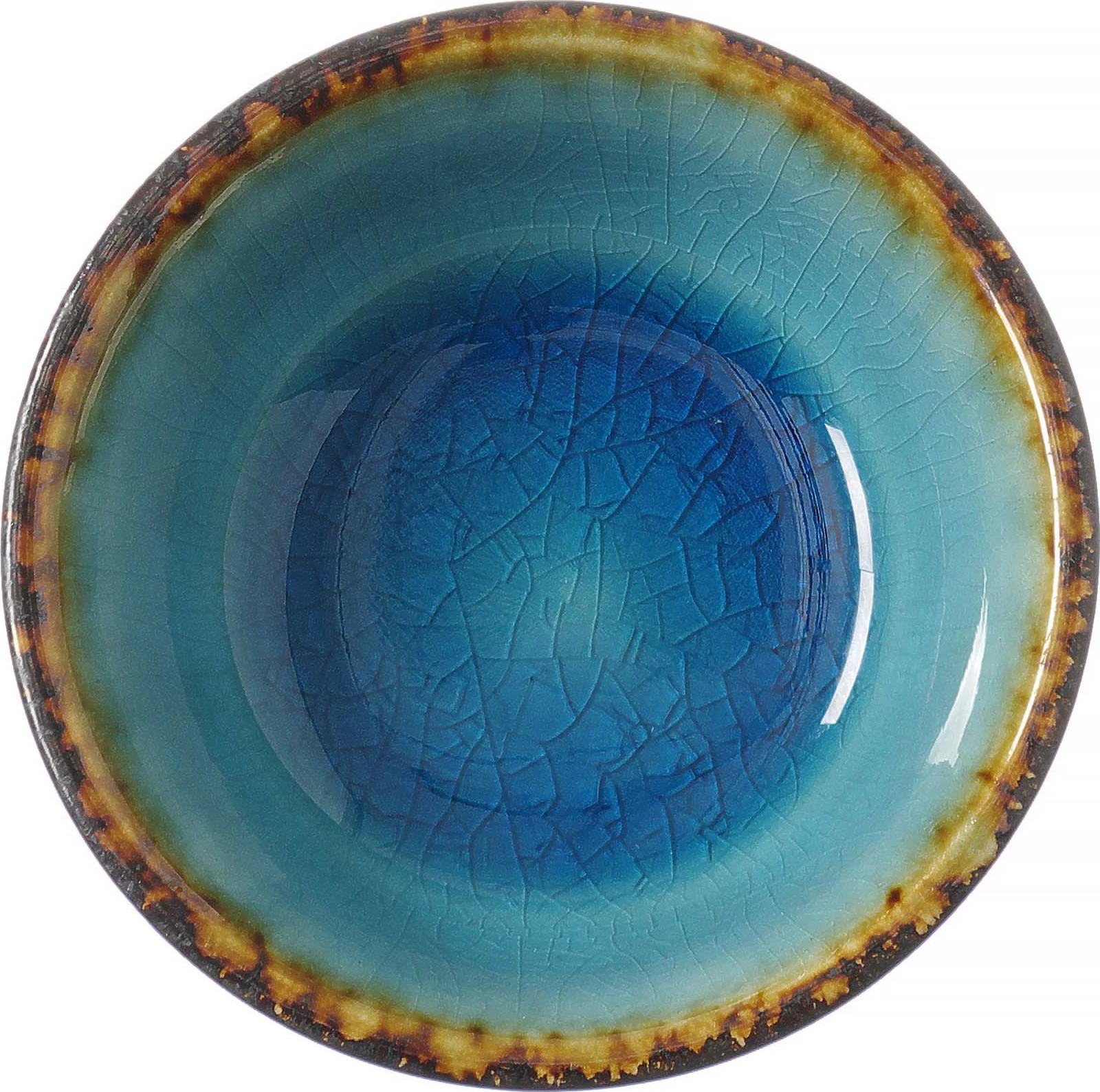 Tas për dip Fine Dine Lazur 100 ml, 89 mm, set 3 copë, blu