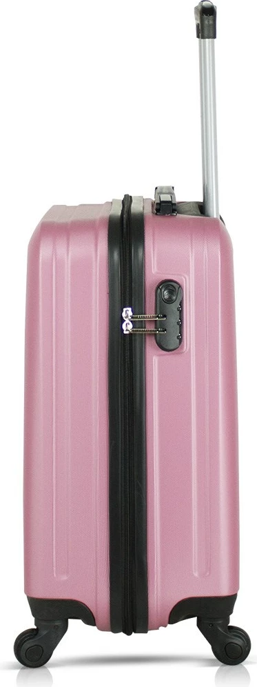 Valixhe Zoozie Bags, ngjyrë rozë e artë, 6578