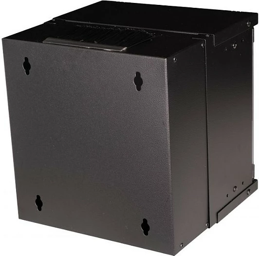 Rack muror EQUIP EWM-06-3030-B, 6U, 10", derë xhami me bravë, i zi