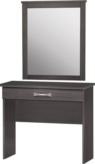 Tavolinë tualeti me sirtar 80x40x76 & pasqyrë Zebrano 72x90 FH10157