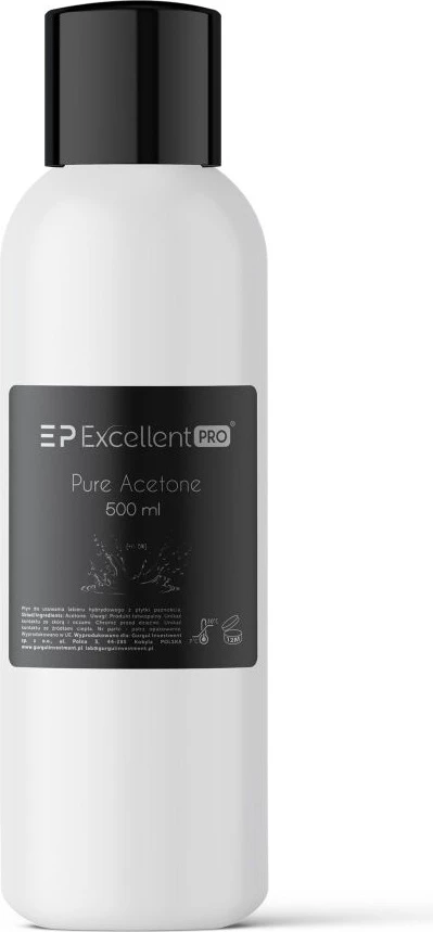 Aceton i pastër për femra Excellent PRO Pure Acetone 500ml
