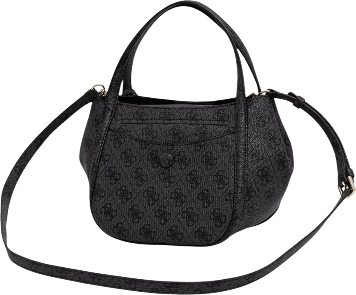 Çantë krahu për femra Guess Coleen Logo Small SA HWSG97 56050, antracit