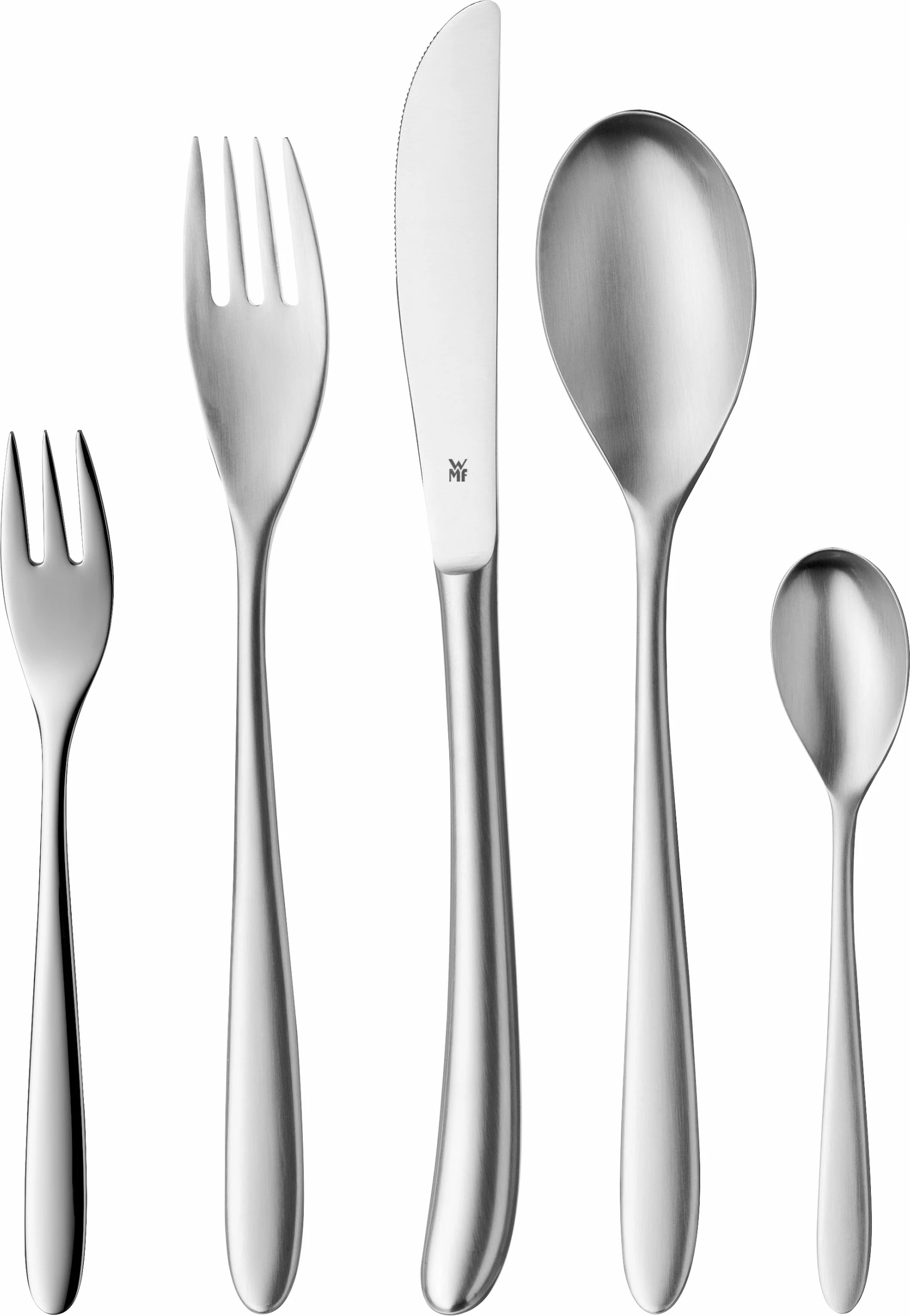 Set takëmesh WMF Silk, 5 copë, argjendtë