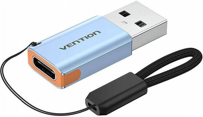 Adapter USB-A në USB-C Vention, kaltër