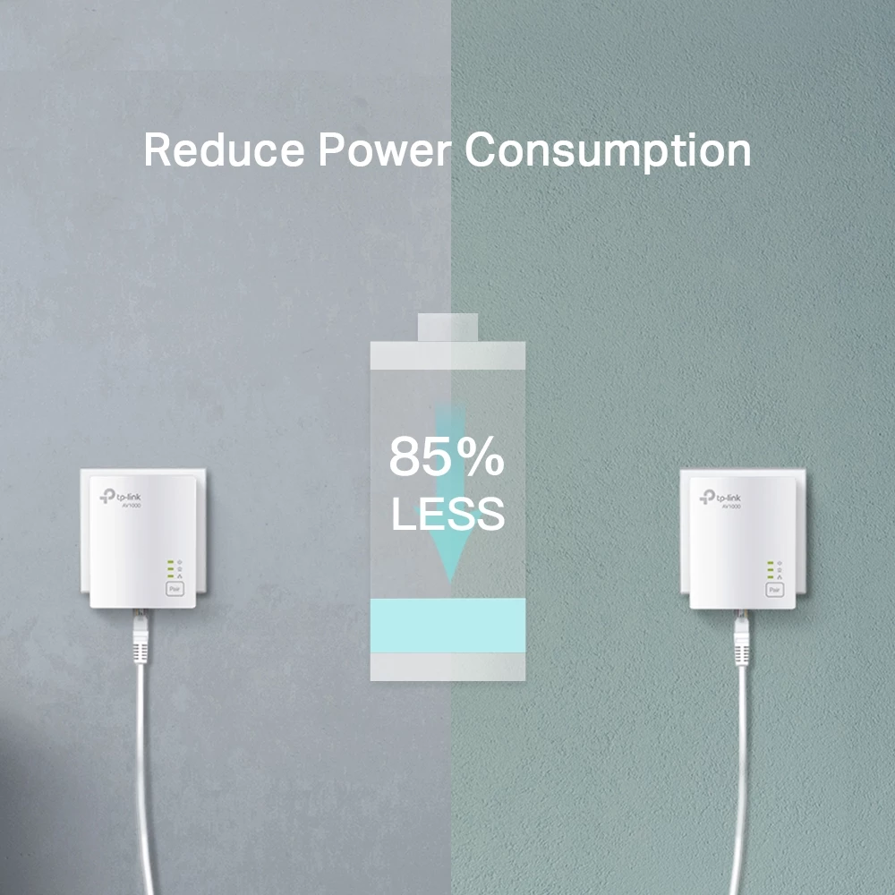 Adapter Powerline TP-Link TL-PA7017 KIT AV1000 1000 Mbps, 1x Gigabit LAN, set 2 copë, i bardhë