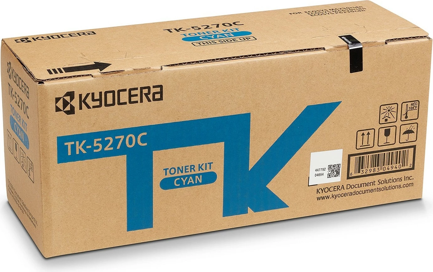 Toner Kyocera TK-5270C, 6000 faqe, Cyan, 1 pc(s)
