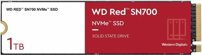disk SSD NVMe SANDISK WD Red SN700 WDS100T1R0C 1TB M.2 2280 PCIe 3.0, kuqe/bardhë
