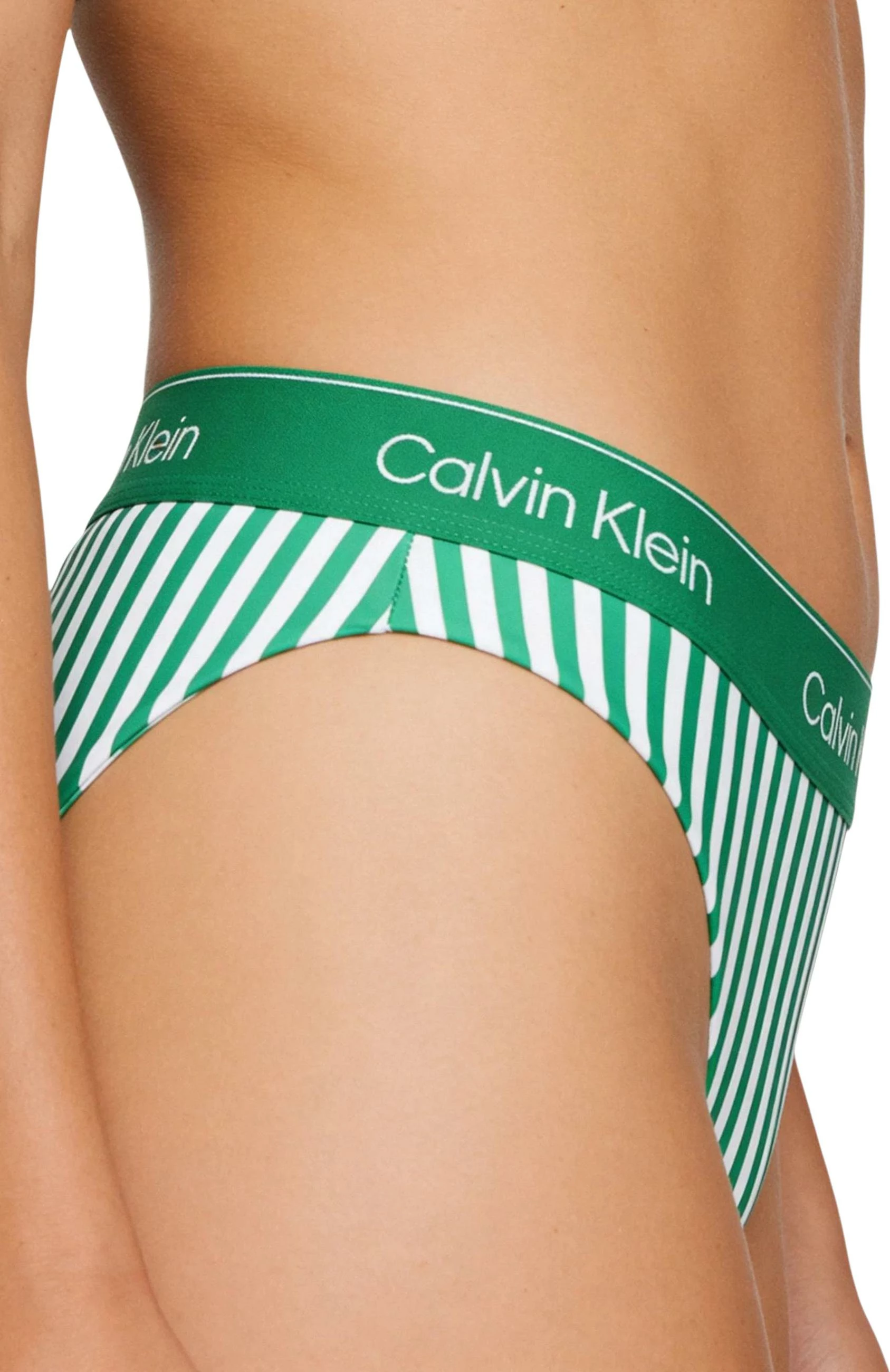 Bikine për femra Calvin Klein Jeans LV00Q61132, të gjelbra [Madhësia: S]