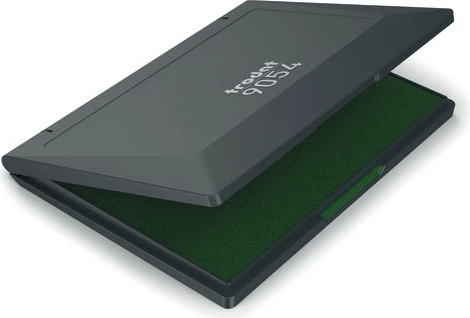 Jastëk vulash Trodat 9054, plastik, 210x148mm, e zezë/e gjelbër