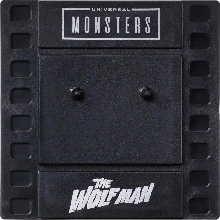 Figurinë Noble Collection Bendyfigs Universal Monsters Wolfman 19 cm me mbajtëse