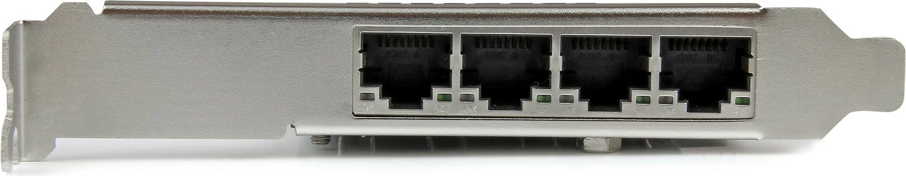 Kartelë rrjeti StarTech ST4000SPEXI, PCIe, 4x Gigabit RJ-45, Intel I350-AM4, e brendshme, e zezë/metalike