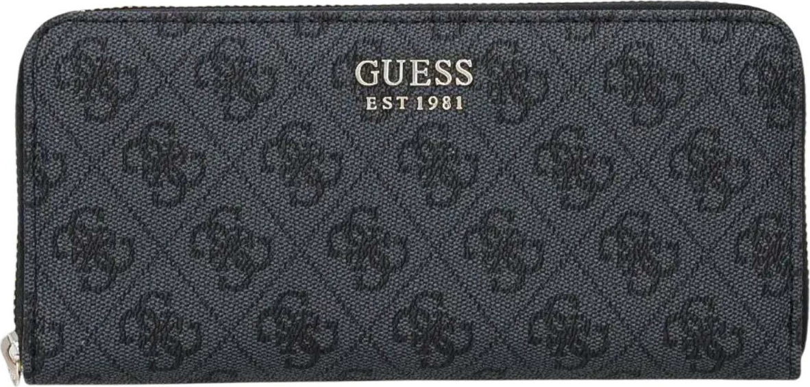 Portofol për femra Guess Brenton SLG Med Zip SWLG96 48146, antracit