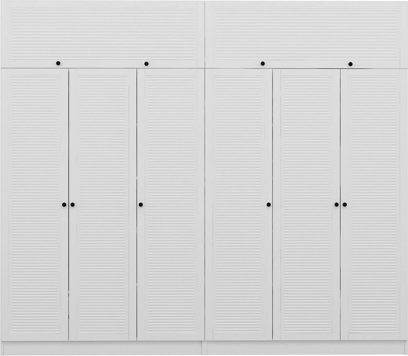 Dollap i bardhë për rroba Skye Decor, Kale - 8434